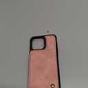 Vinich for iPhone 15 Pro Max Wallet Case with Card Holder, RFID Blocking Credit Slots Kickstand Shockproof Phone Cover Fit for iPhone 15 Pro Max 6.7" Rose Pink