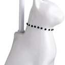 Cat Toilet Brush Holder - Ceramic Whimsical Feline Design with Wide-Mouth Storage, Black Toilet Bowl Brush and Holder Set Cute for Bathroom Ground, Easy-Clean Cat Lover Gift (White)