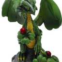 Pacific Giftware Dragon Fantasy Lucky Clover Dragon Resin Figurine