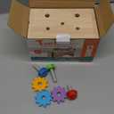 Kids Tool Set - 29 PCS Wooden Toddler Tool with Box, Montessori STEM Educational Pretend Play Construction Toy for 2 3 4 5 6 Year Old Boys Girls, Best Birthday Gift