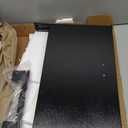 Under Desk Drawer Organizer 21" Black Upgraded with Adjustable Brackets, Sliding Pull-Out Under Table Pencil Drawer, Office Standing Desk Attachment for Workbench (Black_4 Modes)