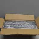 MyGift 2 Pcs Spice Rack Wall Mount, Small Seasoning Shelf Organizer, 12-Inch Over the Stove Hanging Kitchen Condiment Basket Storage Display, Black Wire (Set of 2)