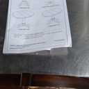 Amazon.com - Furnifact Oval Dining Table  Solid Wood Expandable Round Table for 6 with 18" Butterfly Leaf, Classic Pedestal Base for Kitchen and Dining Spaces - Tables