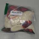 2 Pcs Christmas Antler Check Dog Santa Hat Adjustable Pet Red Plaid Pet Cap Xmas Antler Dog Hats for Small Medium Large Dogs(M)