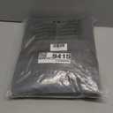 NICETOWN Grey Blackout Patio Sliding Door Curtains 84 inch Length, Grommet Room Divider Thermal Insulated Curtain Drapes for French Door/Living Room (Gray, W100 x L84, 1 Panel)