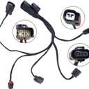 28329581 Fuel Injection Ignition Harness Compatible with GM Left Hand Fuel Rail 5.3L 6.2L V8, Replaces 28329581, 28388775, 12685360, 12687244