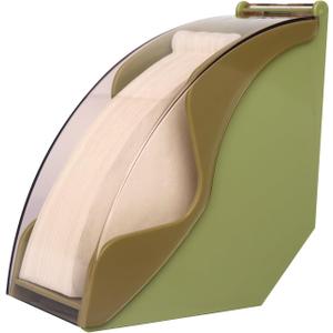 Coffee Filter Holder for Organizer and Coffee Station Accessories (Green)