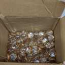 DomeStar 5LB Flat Glass Marbles - Pink Flat Glass Pebbles for Vases, Fish Tank Rocks, Aquarium, DIY Crafts