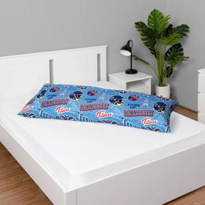 FOCO NFL Unisex-Adult NFL Team Logo Printed Plush Body Pillow (One Size)