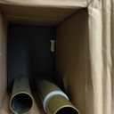 72-144 Inches Curtain Rods for Window, Vimayta 1 Inch Diameter Drapery Rod with Resin Finials, Ideal Adjustable Heavy Duty Single Curtains Rod for Bedroom, Living Room Decoration, Warm Gold