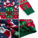 Simplee kids Ugly Christmas Sweater Family Matching Outfits for Women Men Party Sweaters Knitted Pullover (Small)