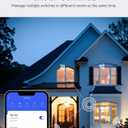 AIDA Smart Light Switch, Single Pole WiFi Smart Switch, Works with Alexa and Google Home, Neutral Wire Required, 2.4Ghz WiFi Switch for LED, CFL, Incandescent Bulbs, No Hub Required, White, 3 Pack