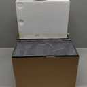 Lynnoland 21" Set of 2 Bedside lamp with USB A+C & AC Outlets, Touch Control 3-Way Dimmable Nightstand Lamps for Bedroom Living Room Office Reading, Black Shade Touch Lamps, 3000K LED Bulbs Included