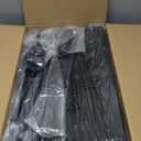 Under Bed Storage with Wheels, 72L XXL Under the Bed Storage Containers Large, 10 Tall Adjustable Storage for Underbed with Lids, Rolling for Shoes, Clothes, Blankets, Black