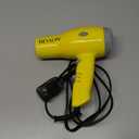 REVLON Compact Hair Dryer | 1875W Lightweight Design, Perfect for Travel, (Yellow)
