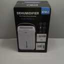 2500 Sq.Ft Dehumidifiers for Home with Drain Hose Max 34 Pints, Dehumidifier for Basement, Bedroom, Bathroom, Large Room, Three Modes, Intelligent Humidity Control, Dry Clothes, 24HR Timer