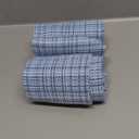 Kevin Textile Pack of 2 Decorative Outdoor Waterproof Throw Pillow Covers Stripe Pillowcases Modern Cushion Cases for Patio Couch Bench 22 x 22 Inch Light Blue
