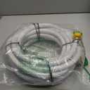 Camco TastePURE 10-Ft Water Hose - RV Drinking Water Hose Contains No Lead, No BPA & No Phthalate - Features Diamond-Hatch Reinforced PVC Design - 1/2” Inside Diameter, Made in the USA (22743)