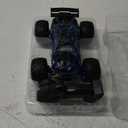 Remote Control Car, 1:18 Scale Rc Cars, All-Terrain RC Truck with LED Light, 20KM/H, Rechargeable, 2WD, 2.4GHz, Sturdy PVC Shell, Remote Control Truck for Boys 4-7 8-12, Beginner (Blue)