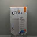 Diaper Genie Platinum Pail (Lilly White) is Made of Durable Stainless Steel and Includes 1 Easy Roll Refill with 18 Bags That can Last up to 5 Months.