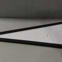 Pennant Frame Wood Flag Frame for 12 x 30 Inch Pennants Display Holder 1 Inch Team Flag Case, Black(2 Pcs)