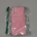 MINSCOSE Compatible with Samsung Galaxy A13 5G Case,Cute Bling Glitter Thin Slim Shockproof TPU Sparkly Cover for Women Girl for Galaxy A13 6.5 INCH-Pink