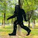 7.4ft Bigfoot Metal Outdoor Decor Big Foot Sasquatch Gifts for Men/Women Bigfoot Silhouette Statues for Yard Art, Patio, Lawn, Forests, Garden Decor, Yard Display, Garden Decorations