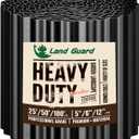 Land Guard Corrugated Garden Edging Border, 6"×50' Landscape Paver Edging, Tall Landscape Edging, Fence for Garden, Flower Bed, Lawn and Landscape Edging (Black)