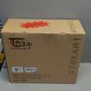 Japanese Knives Set for Kitchen, Magnetic Knife Set with Block and Sharpener, Stainless Steel Knife Set as Gift for Couple, Wedding, Women or Mom with Gift Box, 14 Pack Black Dot