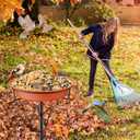 VeyFolzin.st Bird Baths for Outdoors, Detachable Birdbaths for The Garden Clearance, Freestanding Bird Baths for Outdoors Heavy Duty, Bird Bath Bowl Spa & Birdfeeder with Metal Stake Stand (Brown)