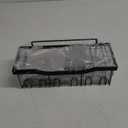 EUDELE Adhesive Shower Caddy, 5 Pack Rustproof Stainless Steel Bath Organizers With Large Capacity, No Drilling Shelves for Bathroom Storage & Home Decor (XL size, Black)