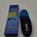 Plantar Fasciitis Insoles for Men Women - Orthotics Inserts, Shoe Insoles Arch Support Flat Feet Inserts Work Boot Insoles for Standing All Day (Mens 10-10 1/2 | Womens 12-12 1/2) (Mens 10 - 10 1/2 | Womens 12 - 12 1/2, Blue)