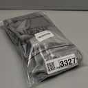 DEZENE Euro Sham Covers 26x26 Light-Grey: Pack of 2 Cozy Soft Velvet Square Modern Luxury Decorative Throw Pillow Cases for Sofa Couch Living Room Bed Home Decor