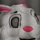 Easter Bunny Mascot Costume Rabbit Cartoon Fancy Party Dress Performance Suit Adult