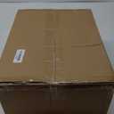 WELLIFE 600 PCS Gold Disposable Dinnerware Set for 100 Guests, Gold and White Plastic Plates for Party, 100 Each-Dinner & Salad Plates, Cups, Forks Knives Spoons for Wedding and Party