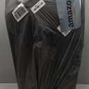 Portable Toddler Travel Bed  Foldable Soft Foam Floor Crib with Washable Cover, Built-in Safety Rails, No Assembly, Compact for Travel & Home Use, Grey