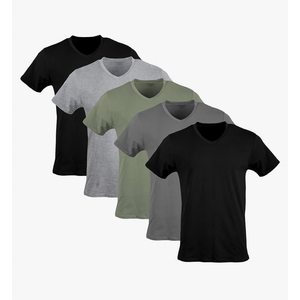 Gildan Men's V-Neck T-Shirts, Multipack, Style G1103, M
