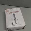 KOIOS Immersion Blender, 1000W Anti-scratch 3-in-1 Hand Blender, Upgraded 12 Speed Stainless Steel Blade Stick Blenders with Turbo Mode, Whisk and Milk Frother, Non-BPA (Silver)