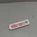 2-in-1 White Shoe Polish Marker, 2 Pack Shoe Paint Instant Whitens Yellowed Midsoles & Fixes Stains, Waterproof Permanent Protective Sneaker Whitener Pen for Foam, Fabric, Rubber, Leather