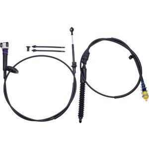 MOTOKU Automatic Transmission Gearshift Control Cable for 4WD Chevrolet Silverado GMC Sierra 1500 2500 3500 1999-2006 Auto Trans Shifter Cable