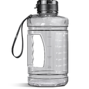 1 Gallon Water Bottle, Water Jug with Motivational Time Marker & Strap & Handle, Large-Capacity leakproof water bottles for Travel Sport Gym Outdoor