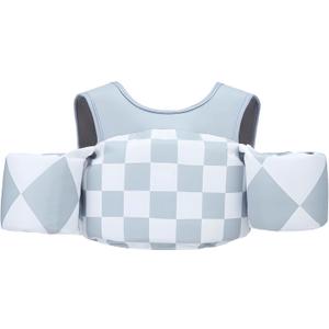 KIDSco Swim Vest for Kids 30-50 lbs. A Puddle Jumper Swimming Float Aid with Shoulder Straps and Arm Water Wings. for Boys and Girls Aged 2-6