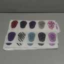 100 Pcs Eye Patches for Adults with 10 Styles 3 x 2 Inch Adhesive Disposable Eye Patch Designs for Women Men Lazy Eyeball Latex Free (Classic Color)