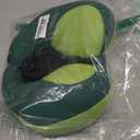 INFANZIA Kids Chin Supporting Travel Neck Pillow, Helps Support Head and Neck, Comfortably Designed for Head, Neck, and Chin Support - Gifts for Toddler/Child/Kids, Green