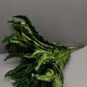 50" Artificial Boston Ferns, Fake Bush Plants, Large Faux Ferns with 96 Fronds for Outdoors Home Decor (50" 1 Pcs)