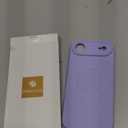 Vooii Magnetic for iPhone Air Case, Compatible with Magsafe (Premium Liquid Silicone) (Integrated Camera Control Button) Anti-Scratch Microfiber Lining for iPhone 17 Air 6.5 inch, Light Purple