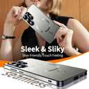 for Samsung Galaxy S25 Ultra Case, Heavy-Duty Slim Design Compatible with MagSafe, Strong Magnetic Shockproof Protection for Screen & Camera Cover Case for Samsung S25 Ultra,Silver