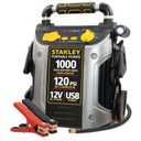 STANLEY J5C09 1000 Peak Amp Automotive Jump Starter, Portable Power – 2.1A/10W USB Port, 12V Outlet, 120 PSI Air Compressor for Tires, Bikes & Sports Equipment