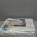 Oubonun 18 x 18 Throw Pillow Inserts - Soft, Plush & Decorative Down Alternative Pillows for Couch Sofa Bed, Machine Washable - White, Pack of 4