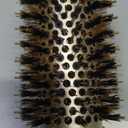AIMIKE Round Brush for Blow Out, Medium Round Hair Brush Nano Thermal Ceramic & Ionic Tech, for Blow Drying & Styling, Curling and Shine - 2.9 inch Barrel w/Boar Bristles